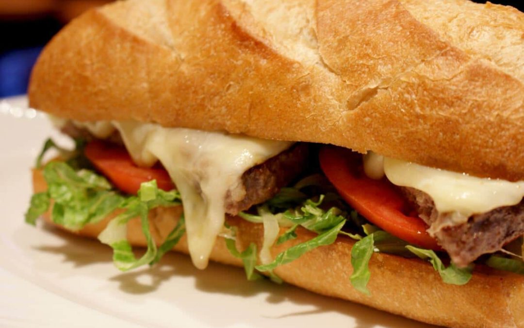 Cheeseburger Sub