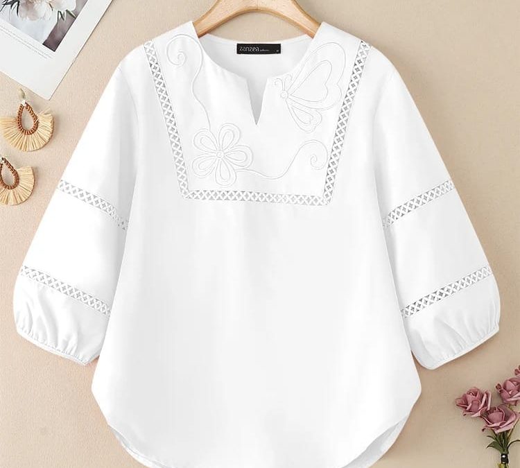 5 Key Justifications Why Each Wardrobe Demands A Bright Ivory Detailed Top