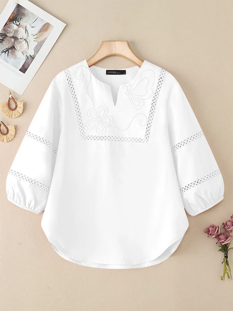 5 Key Justifications Why Each Wardrobe Demands A Bright Ivory Detailed Top